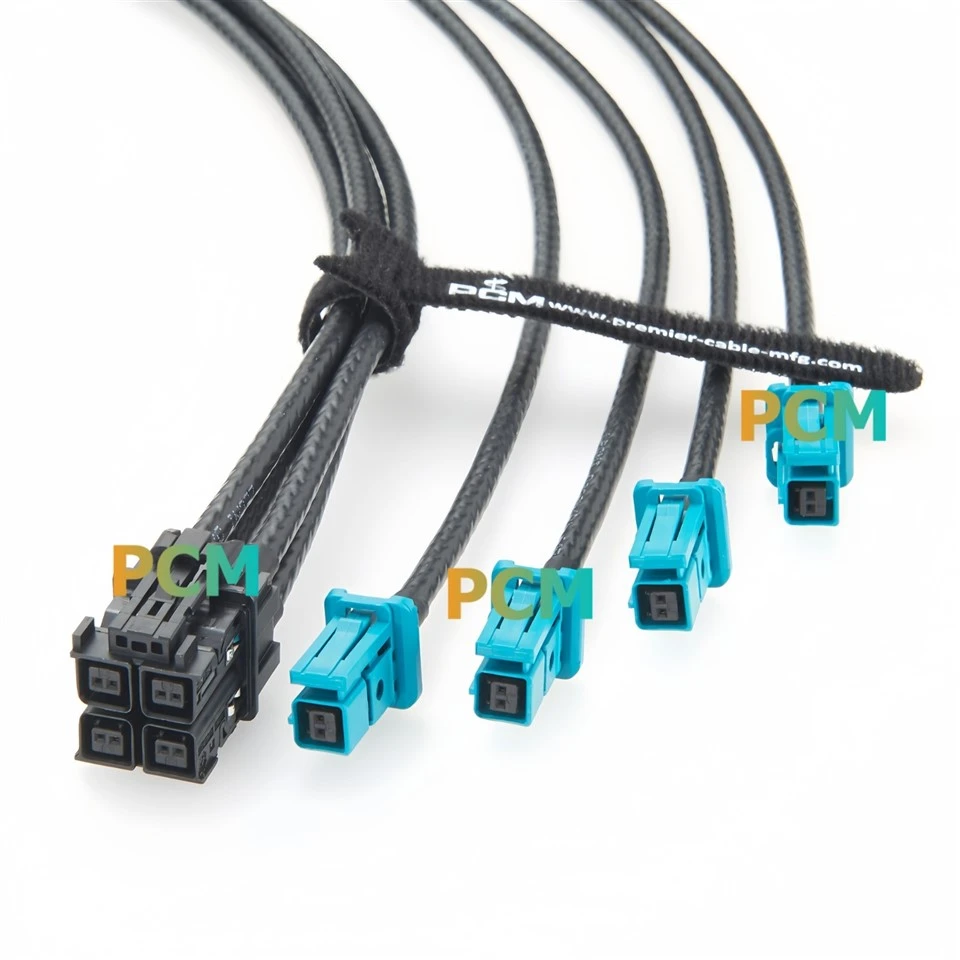 4 In 1 MATEnet Gigabit Vehicle Ethernet Harness factory