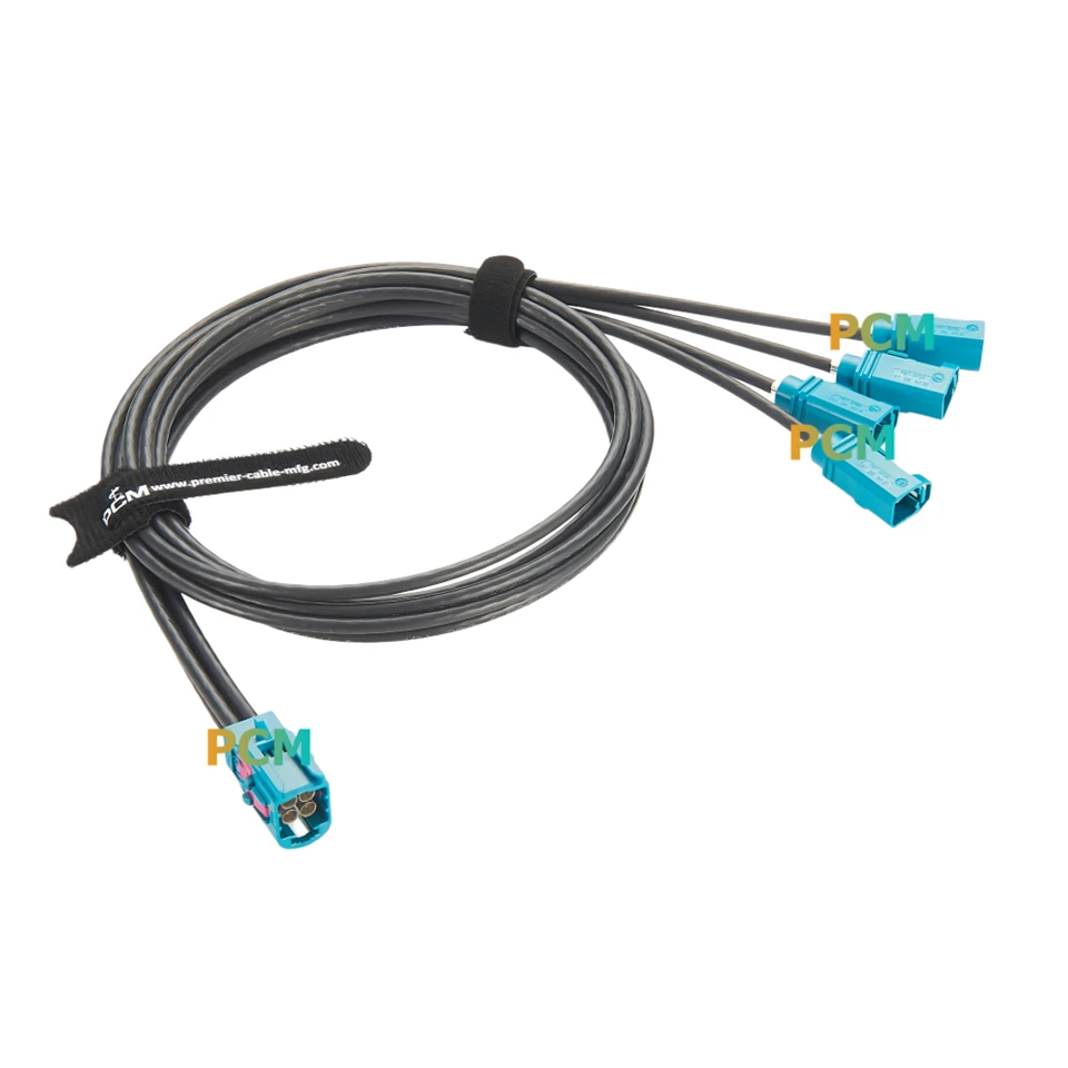 4 In 1 Rosenberger HFM Fakra FPD-Link Cable suppliers