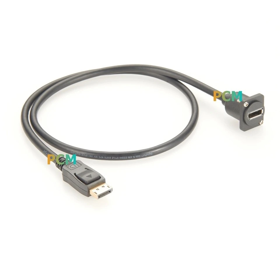 Displayport D-Type Panel Mount Cable suppliers