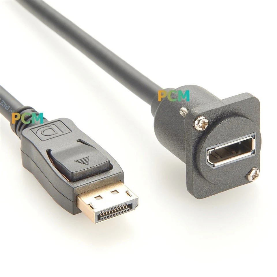 Displayport D-Type Panel Mount Cable best