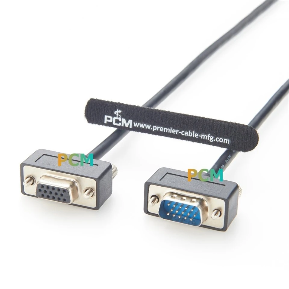 HD15 Panel Mount SVGA Extension Cable factory