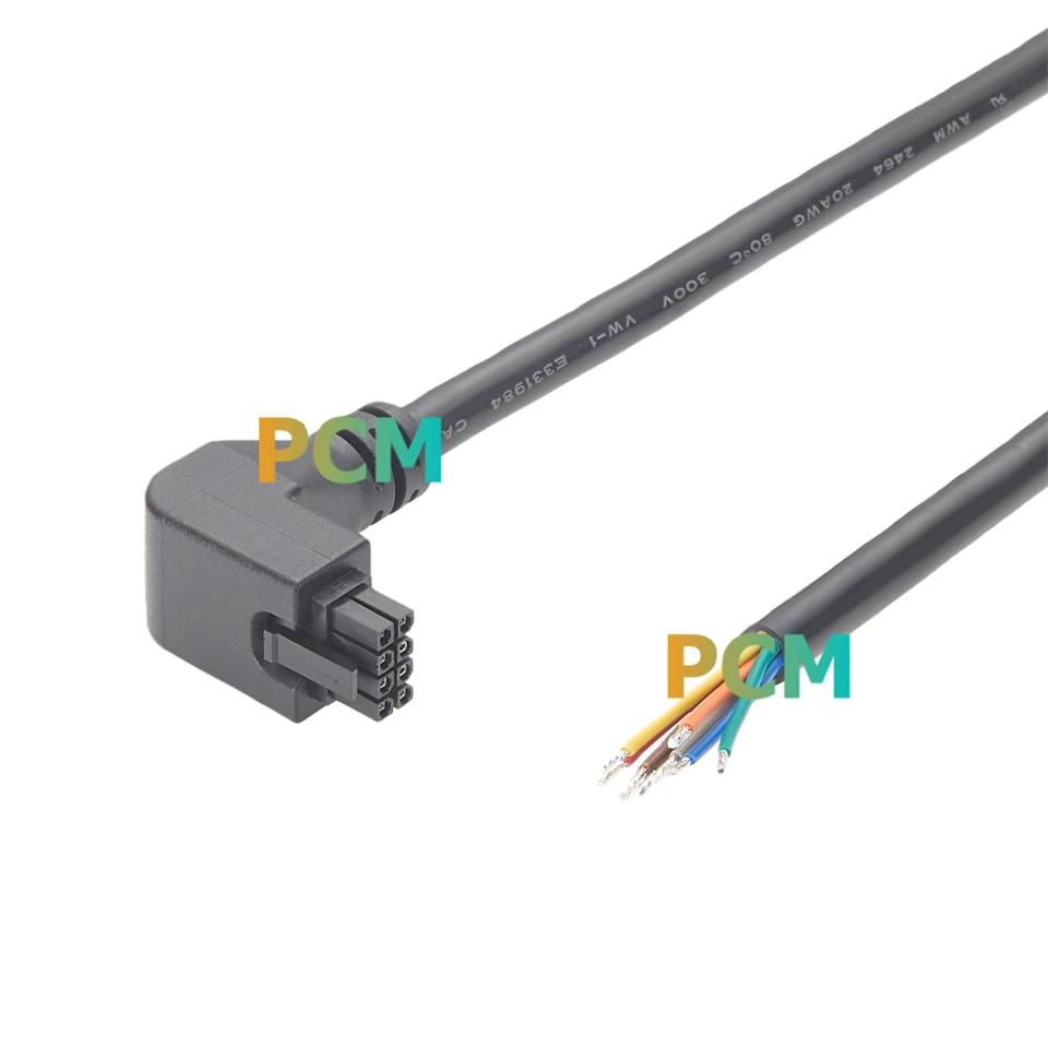 Molex Micro-Fit 8-Pin Up Angled Power Signal Cable Assembly