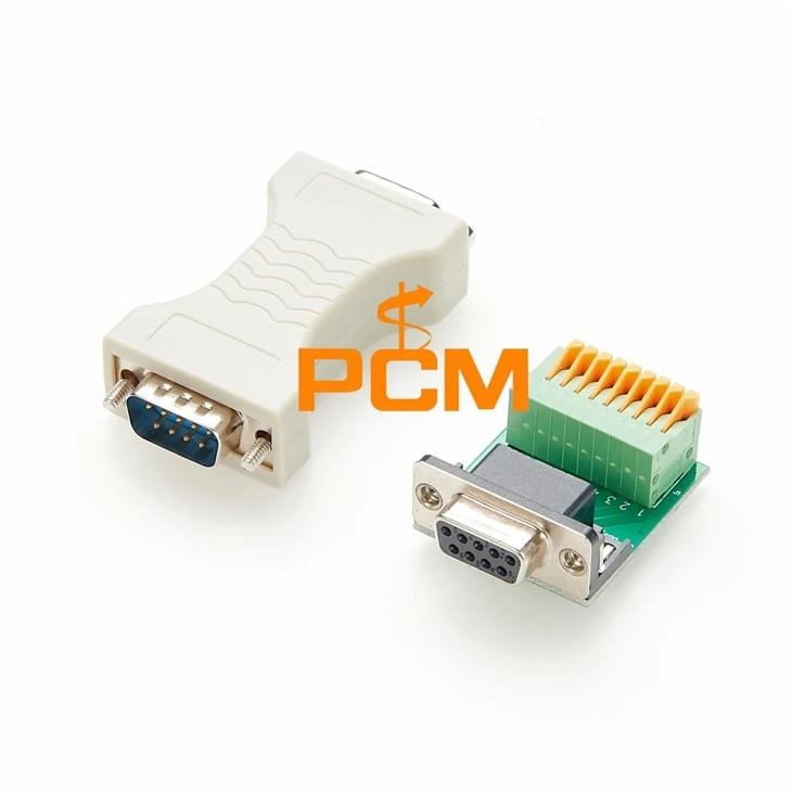 DB9 RS232 To RS485 RS422 Converter