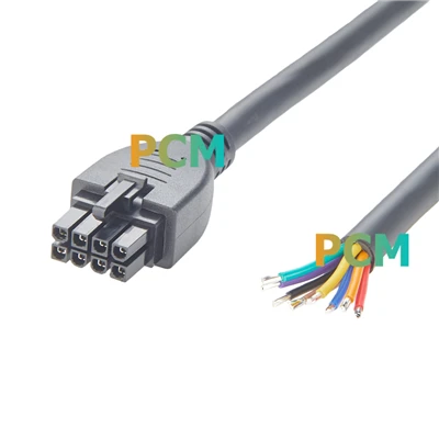 Molex 2153262081 Mini-Přizpůsobit 8pinový kabel s otevřeným koncem