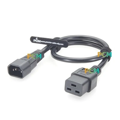 Napájecí kabel IEC 60320 C14 až C19