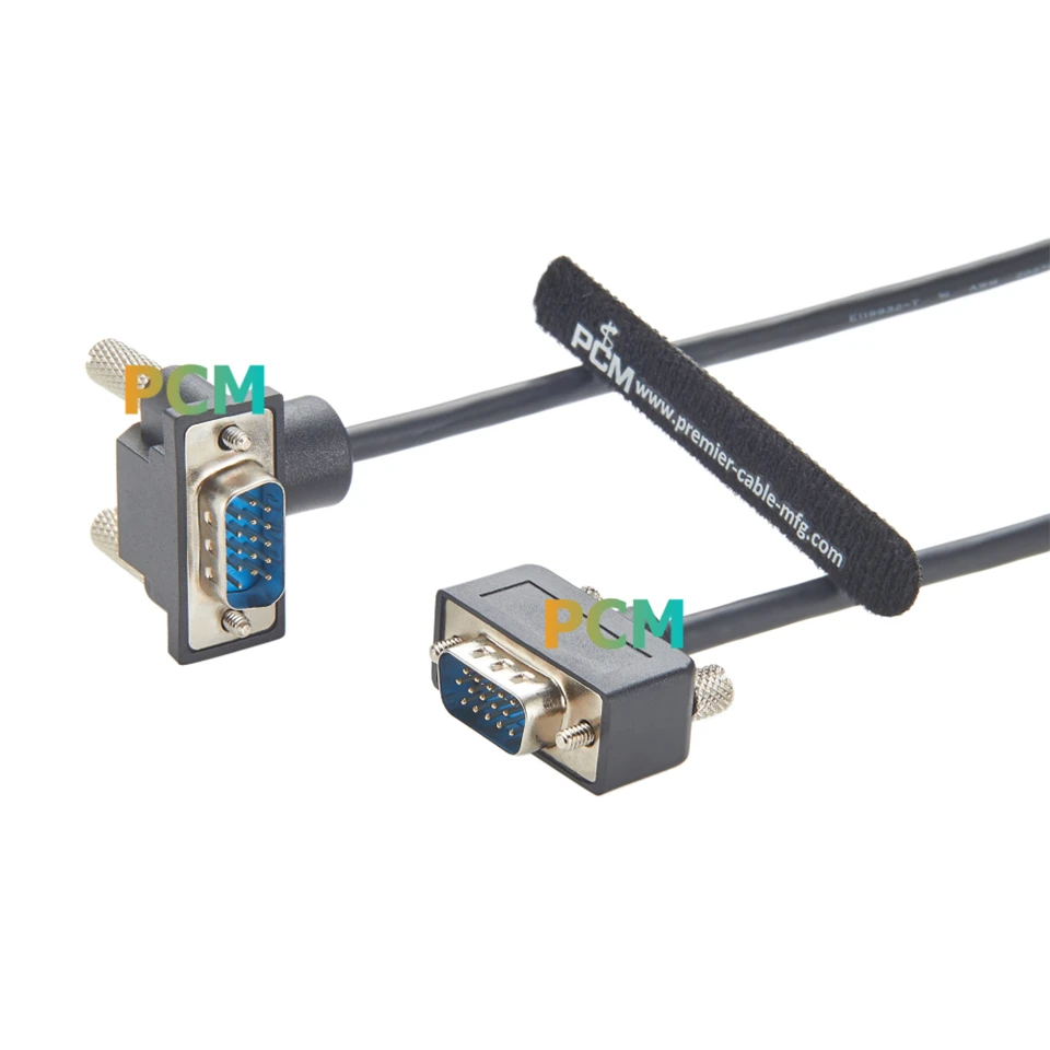 Up Angled HD15 VGA Monitor Cable suppliers