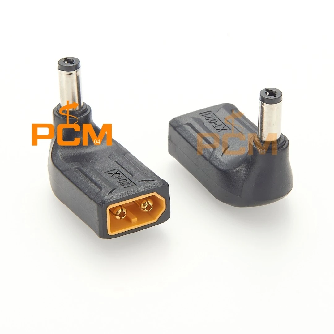 XT60 To DC 5.5*2.1mm Right Angle Converter